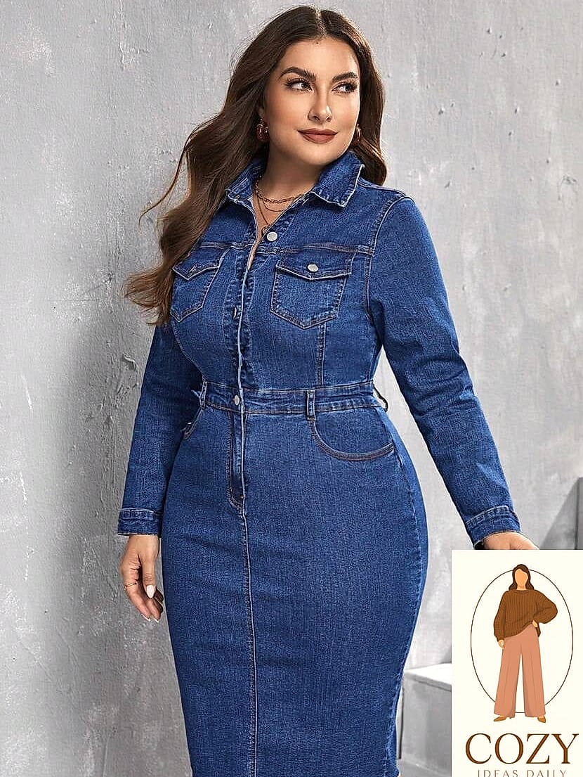 Denim Shirt Dress for Effortless Weekends