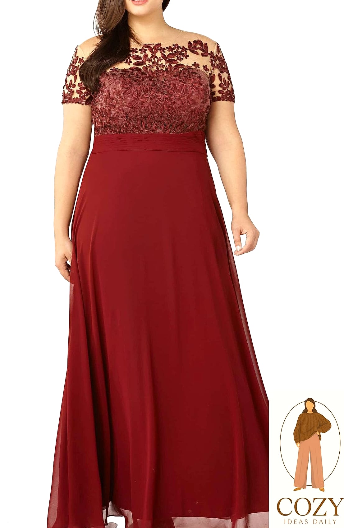The Draped Jersey Maxi Dress