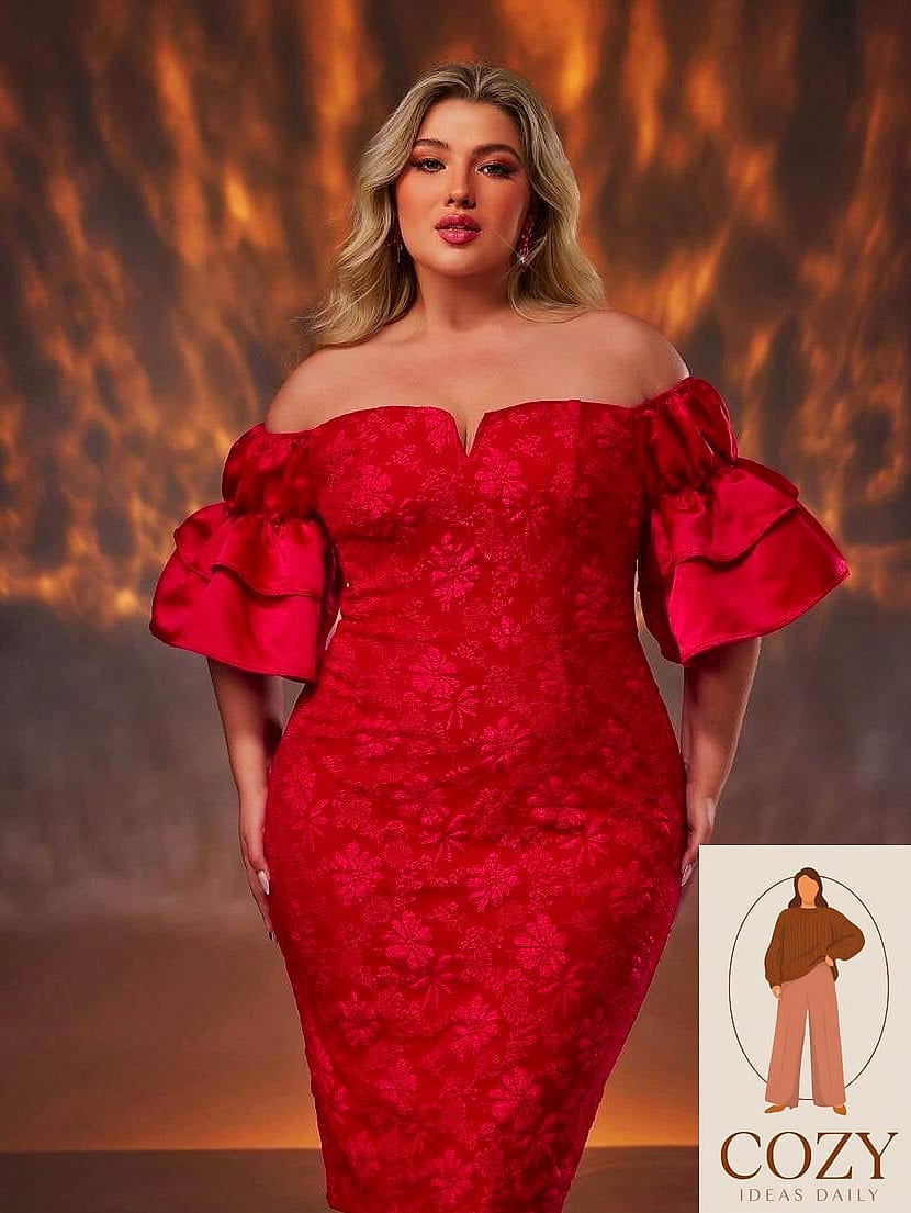 Draped One-Shoulder Dress