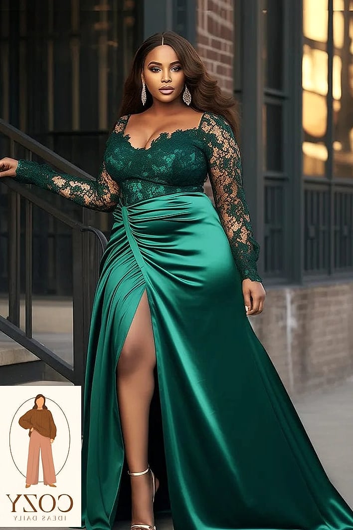 The Emerald Green Wrap Dress