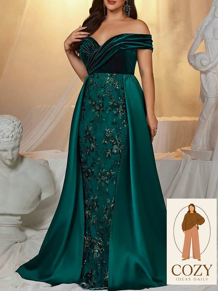 The Emerald Green Wrap Dress