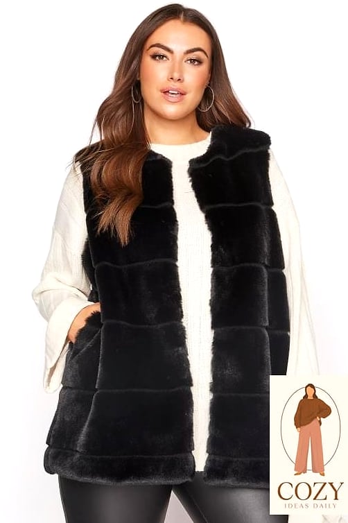 Faux Fur Jacket Over Anything