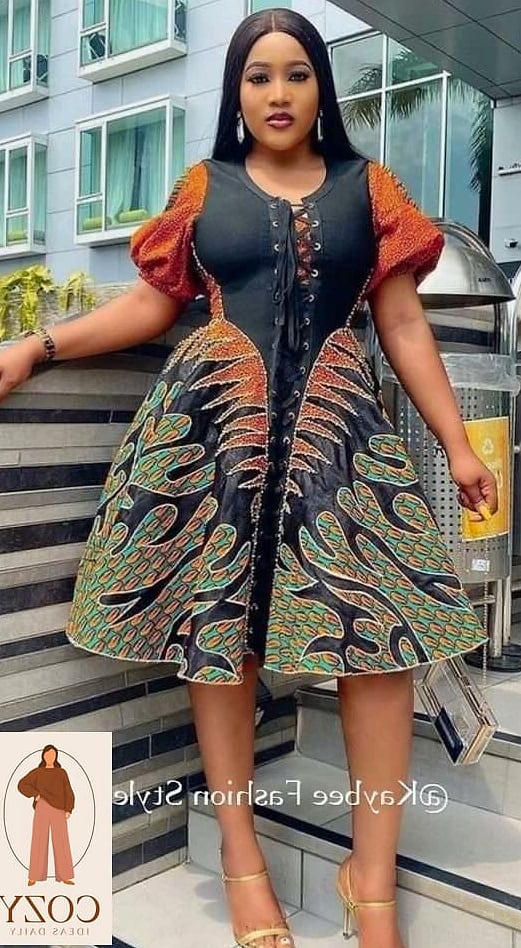 The Fit and Flare Ankara Dress