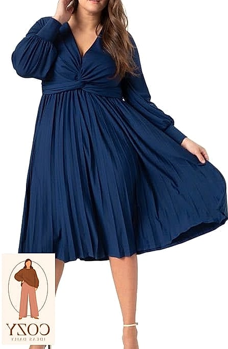 27 Plus Size Work Dresses That Are Going Viral on Pinterest Right Now 8 Fit and Flare Dresses With a Feminine Edge