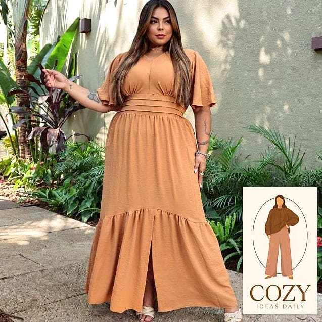 Fit-and-Flare Dress for Everyday Shape