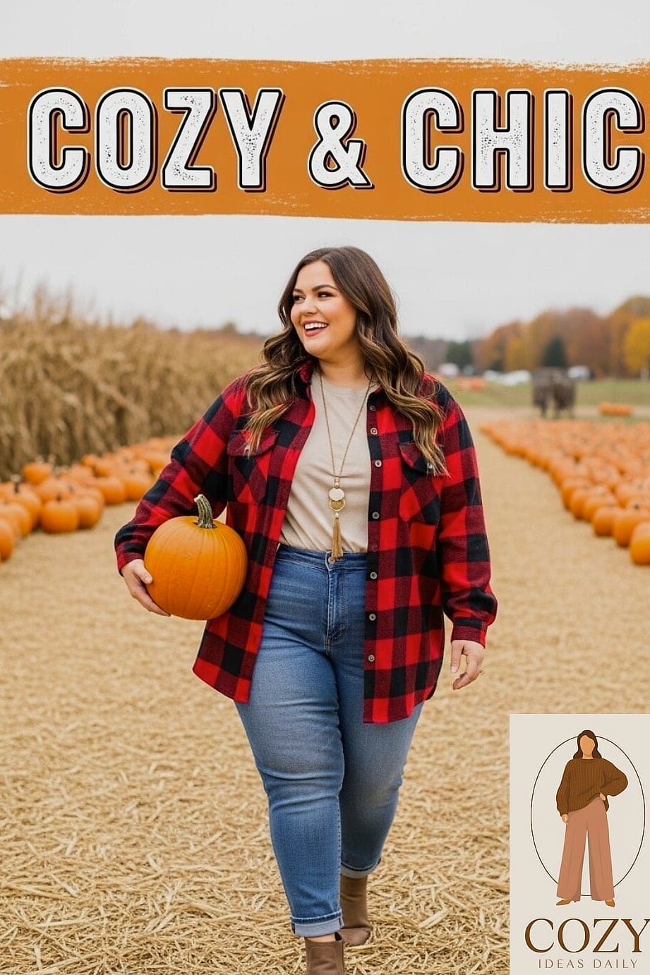 Flannel Shirt Tied Over a Tank