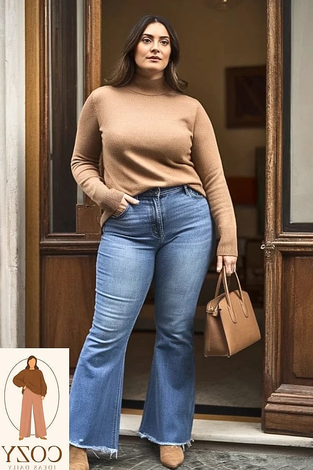 Flare Jeans and a Crop Top Moment
