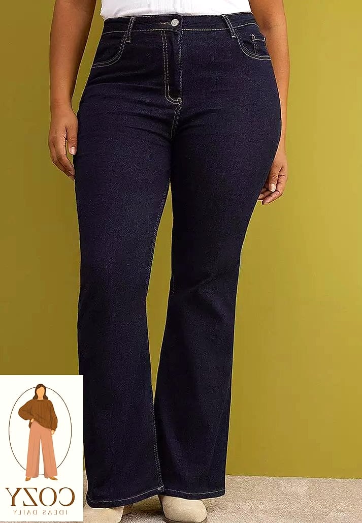 Flare Jeans With a Higher Rise