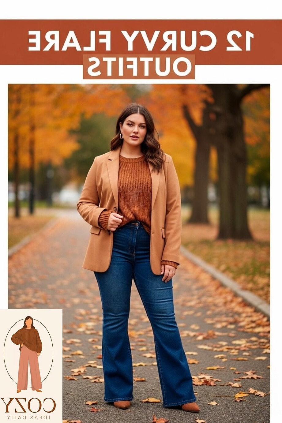 Flare Jeans and Turtleneck
