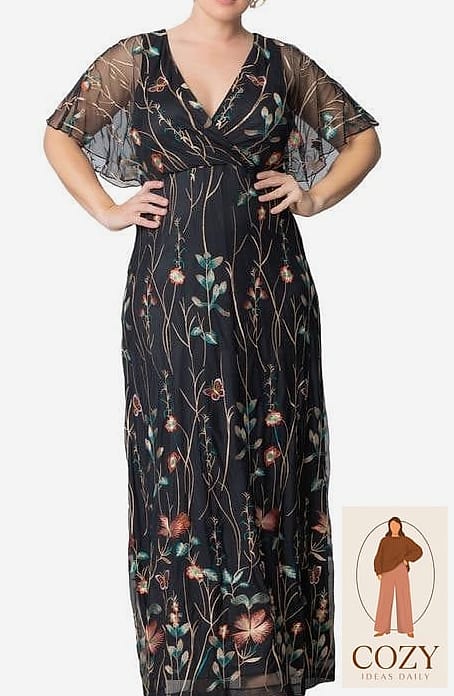 Floral Formal Dress for Spring Events