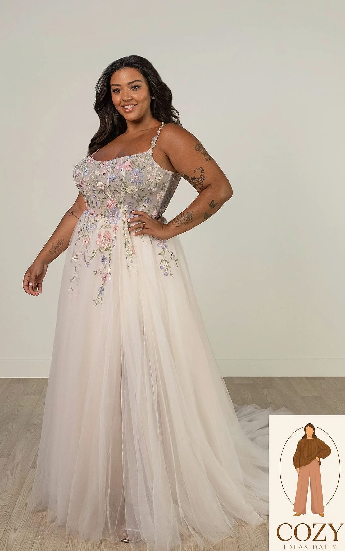 Floral Maxi Dress for a Garden Ceremony