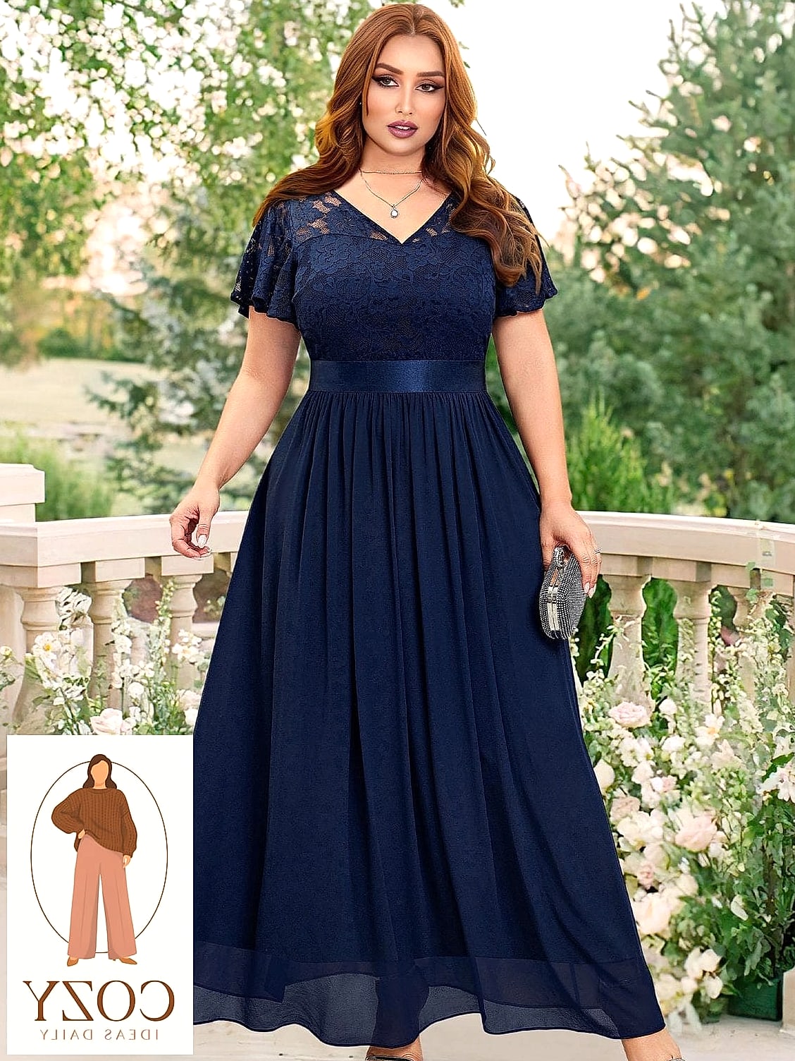 The Floral Midi For A Garden Ceremony