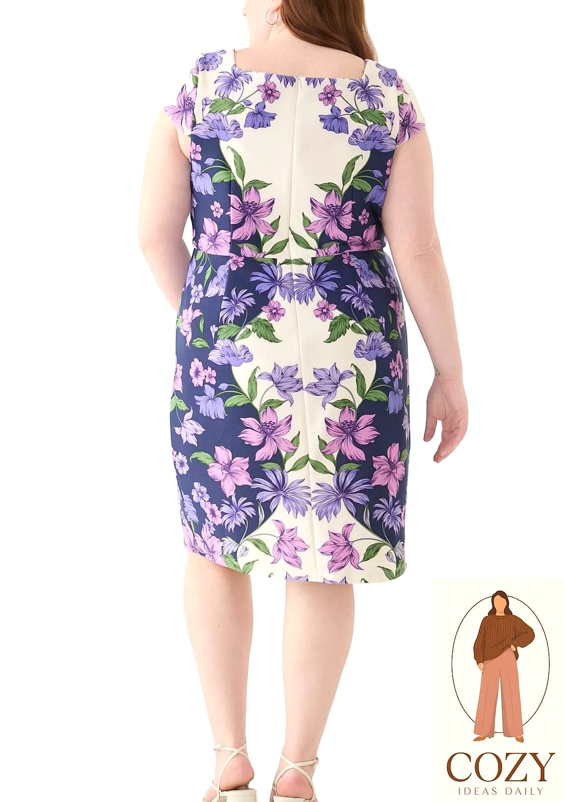 Floral Midi Dress for a Garden Party Feel