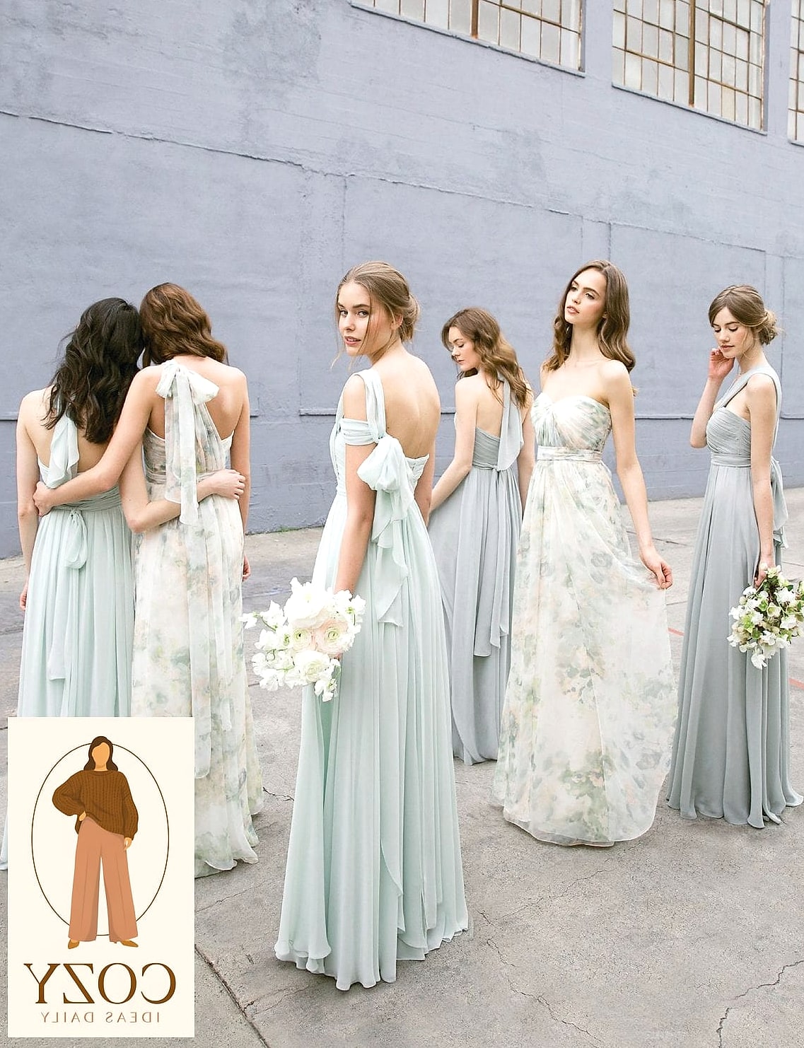Floral Print for a Garden Ceremony