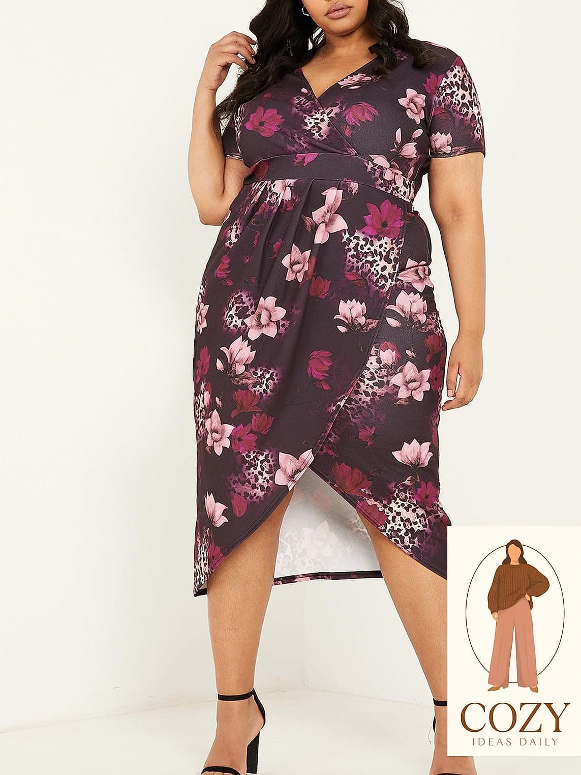 A Floral Wrap For Garden Party Vibes