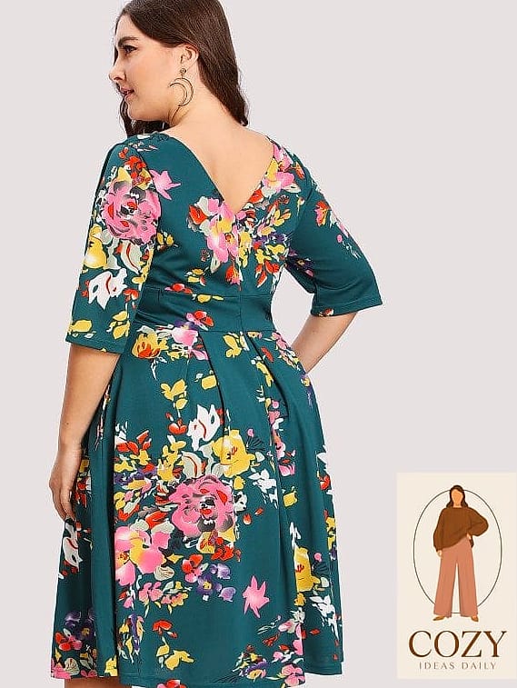 Floral Wrap Midi for Brunch Plans