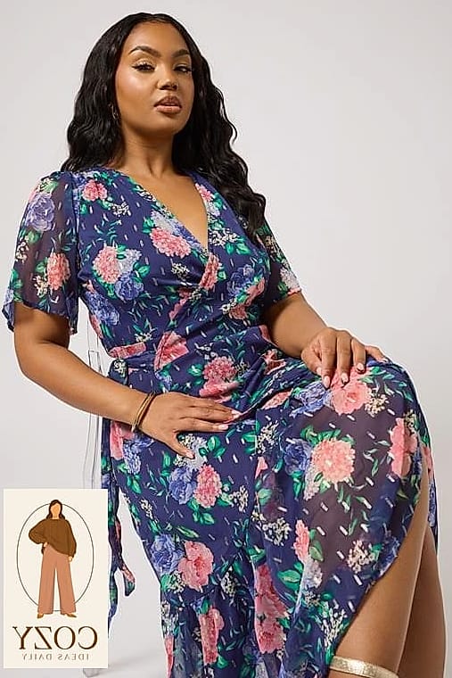 The Floral Wrap Top for Spring