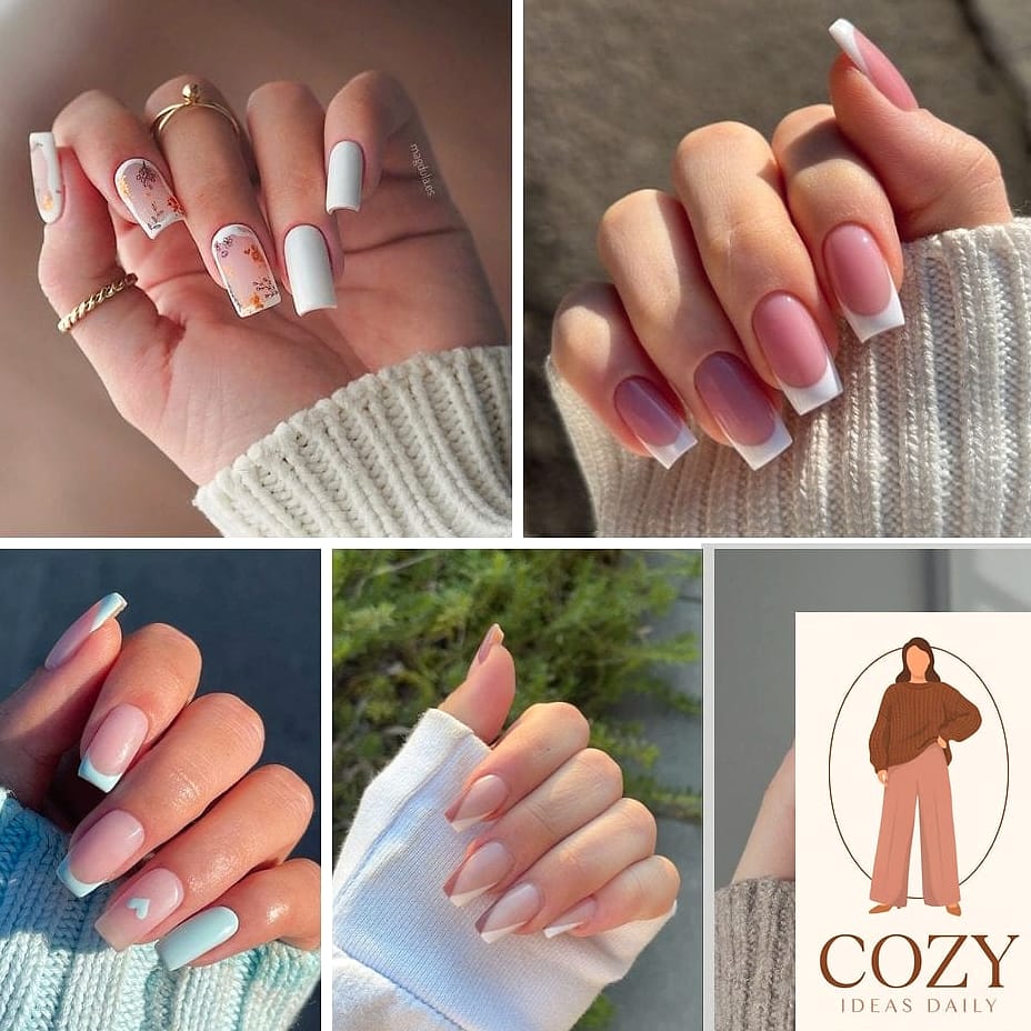 French Tip Nails for a Timeless Finish