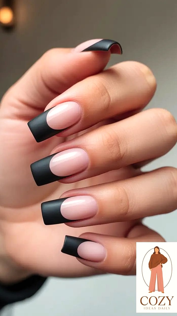 French Tip Nails With A Twist