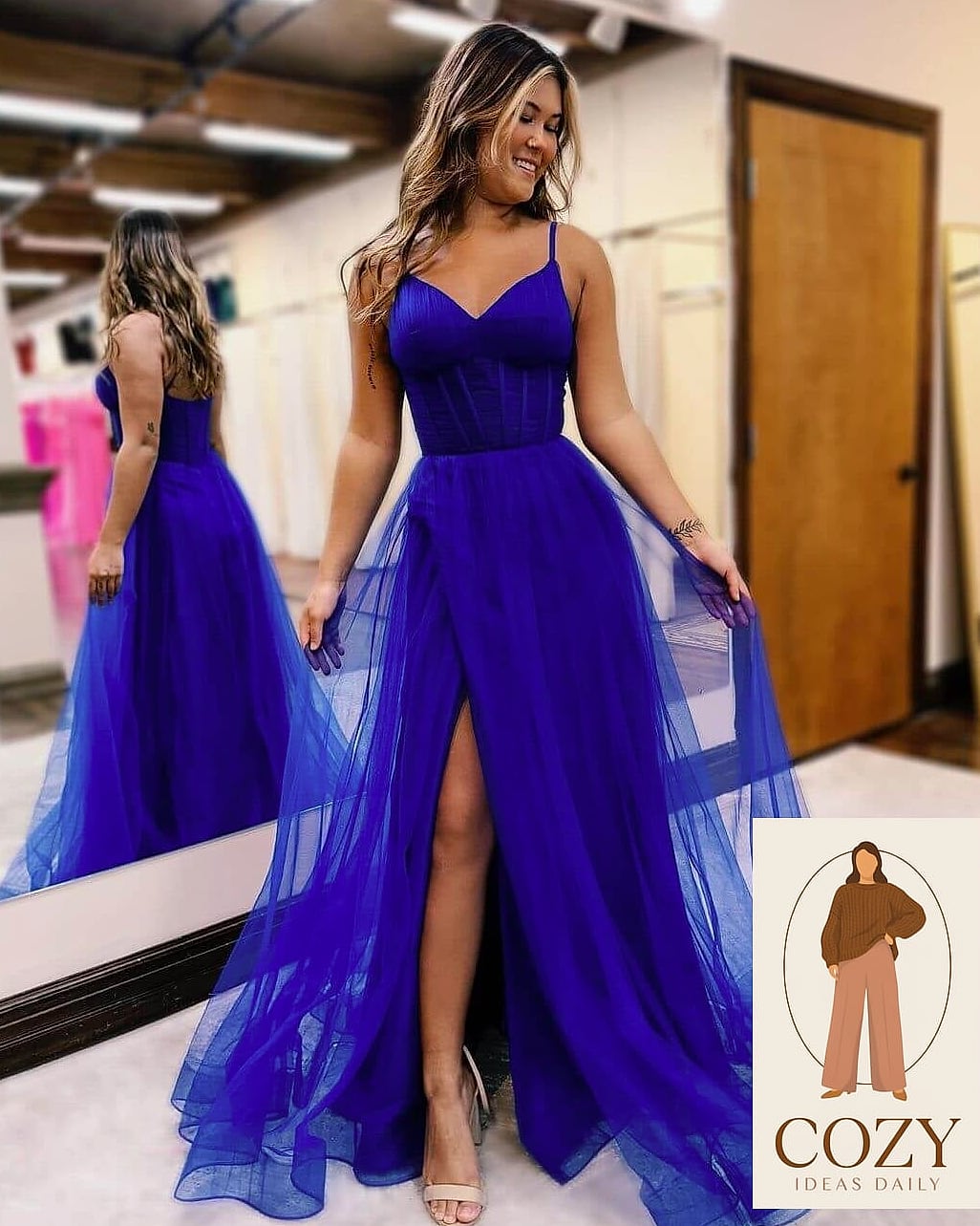 The Glitter Tulle Ball Gown