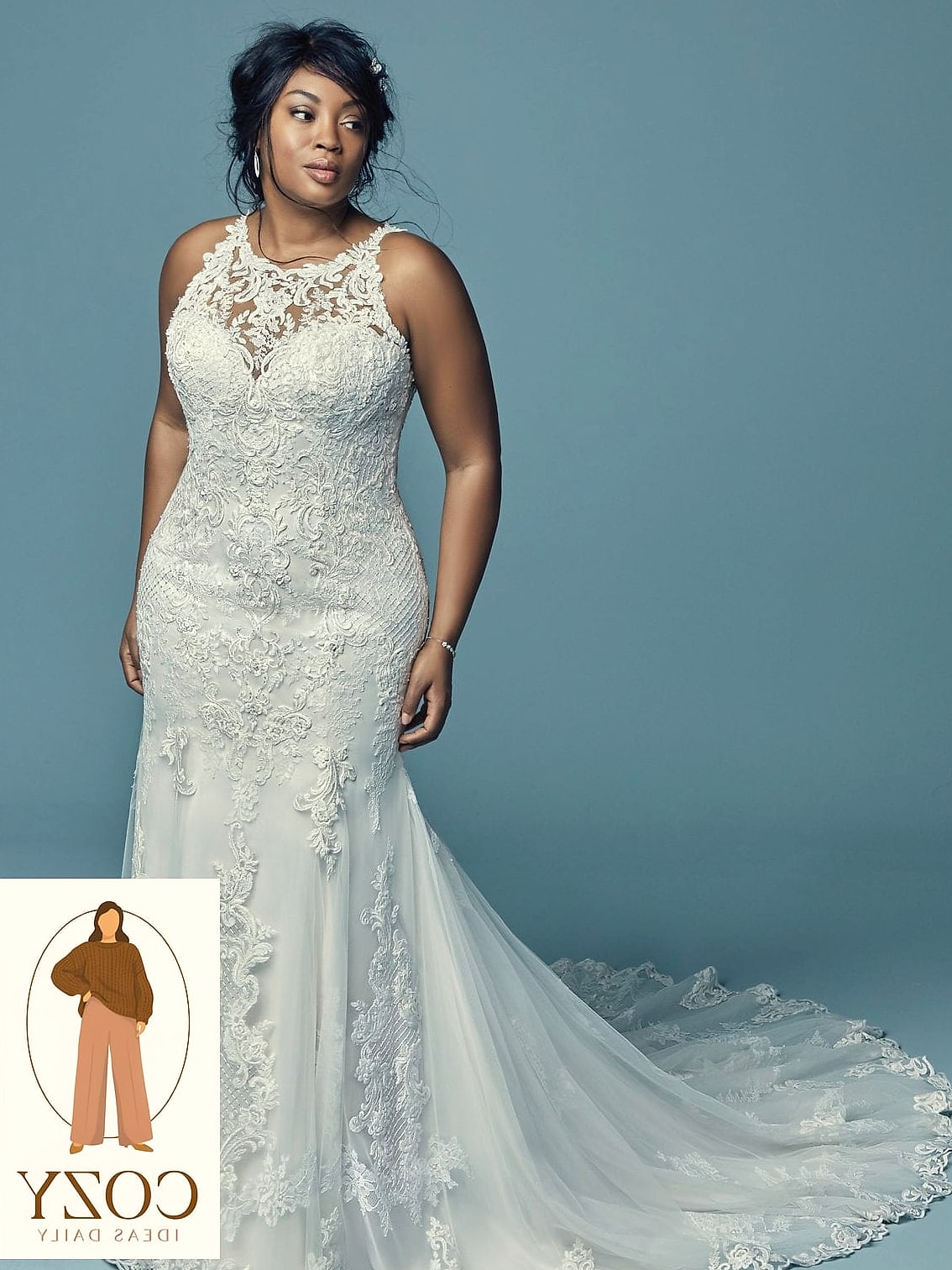 23 Plus Size Wedding Guest Dress Summer You Need to Try Next 12 The Halter Neck Maxi