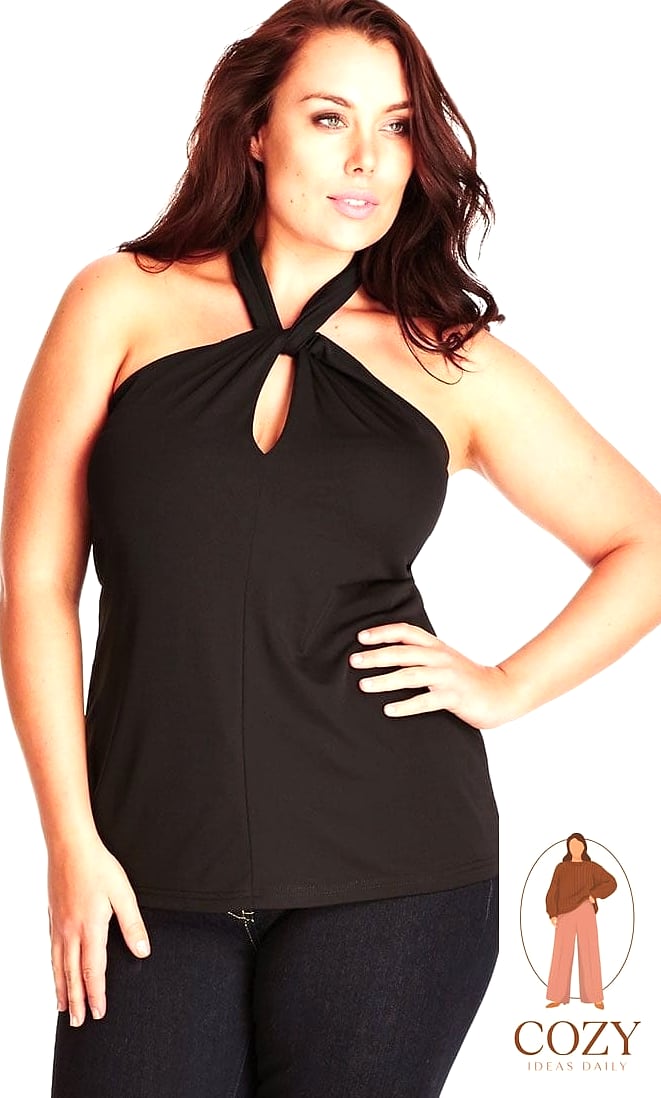 Halter Top with Palazzo Pants