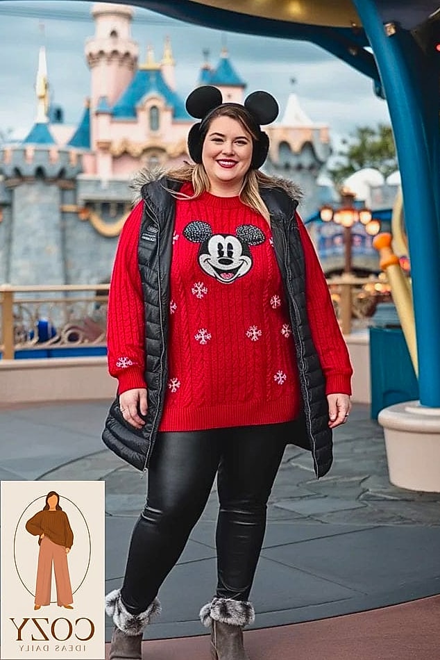 29 Plus Size Disney Outfits Worth Pinning Immediately 17 Halter Top and High-Waisted Shorts