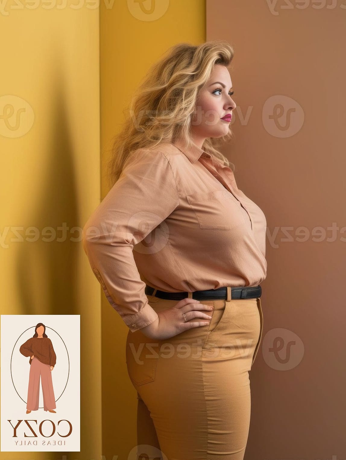 20 Plus Size Posing You'll Want to Screenshot Immediately 3 The Hand on Hip Power Pose