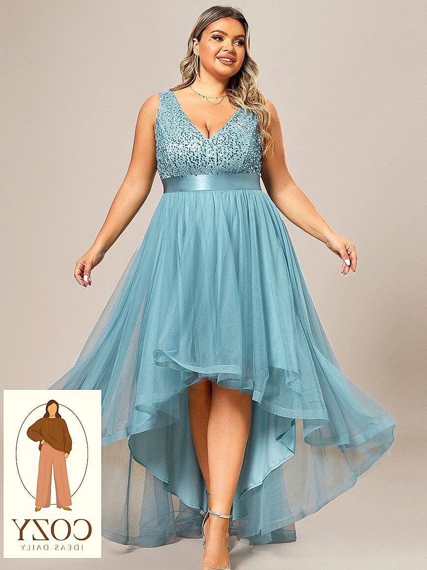 High-Low Hem Dress for Versatility