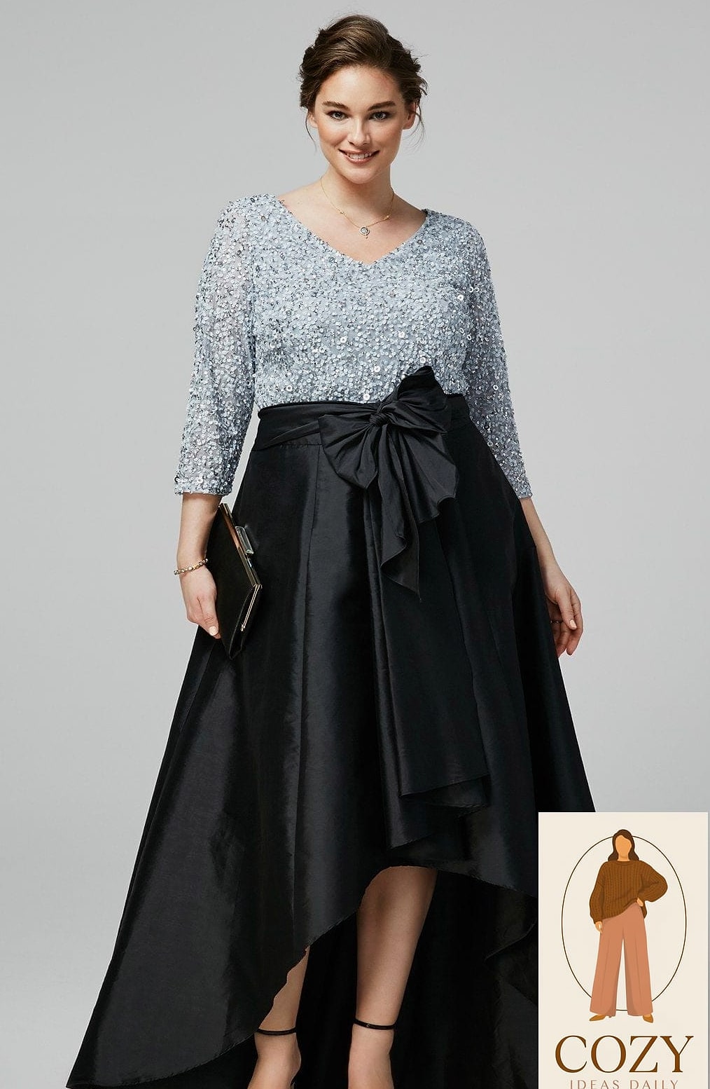 High-Low Hem Casual Dress