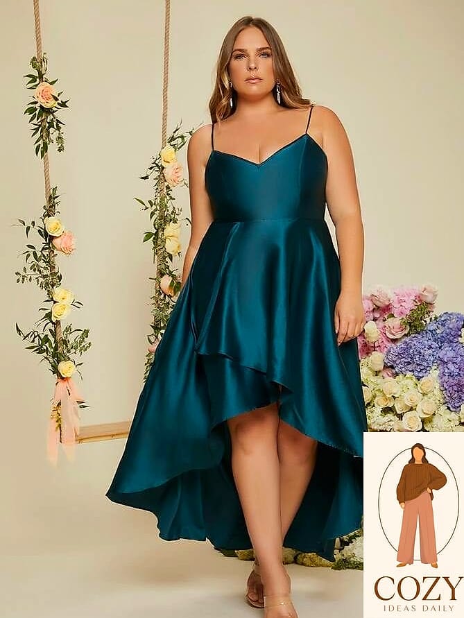 High-Low Hemlines for Drama