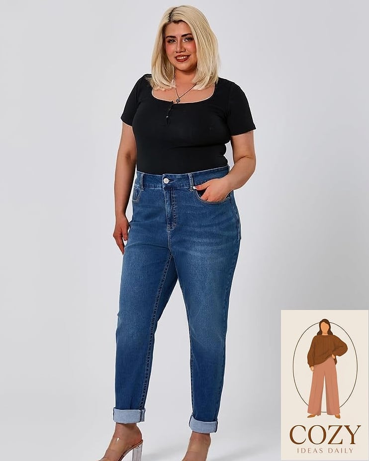 High-Waisted Jeans With Extra Tummy Control