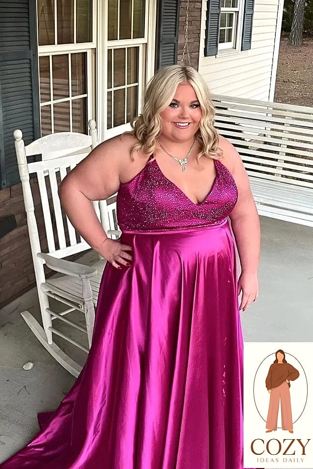 Hot Pink Statement Gown