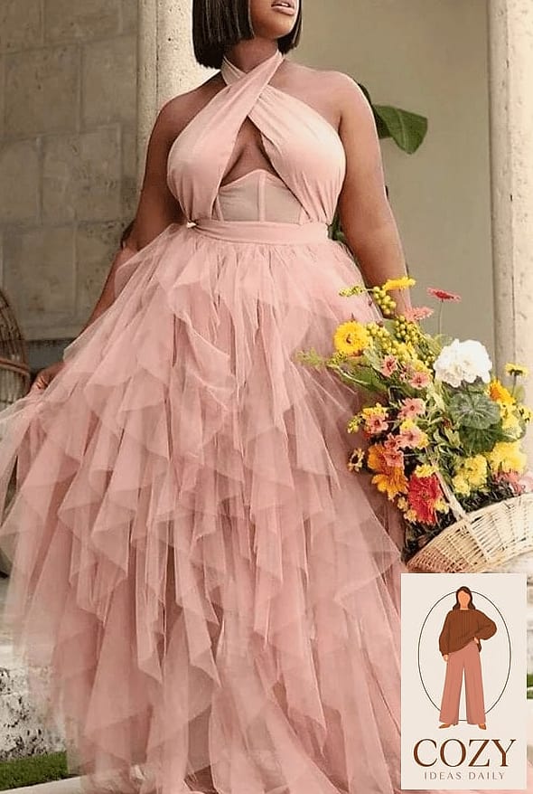 Hot Pink Statement Dress