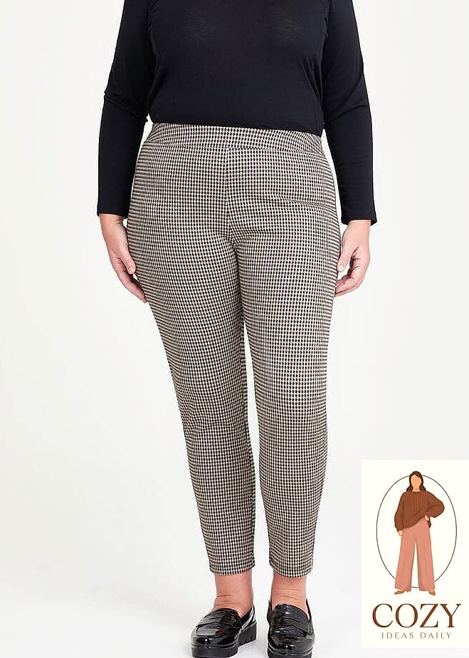 Houndstooth For A Polished Edge
