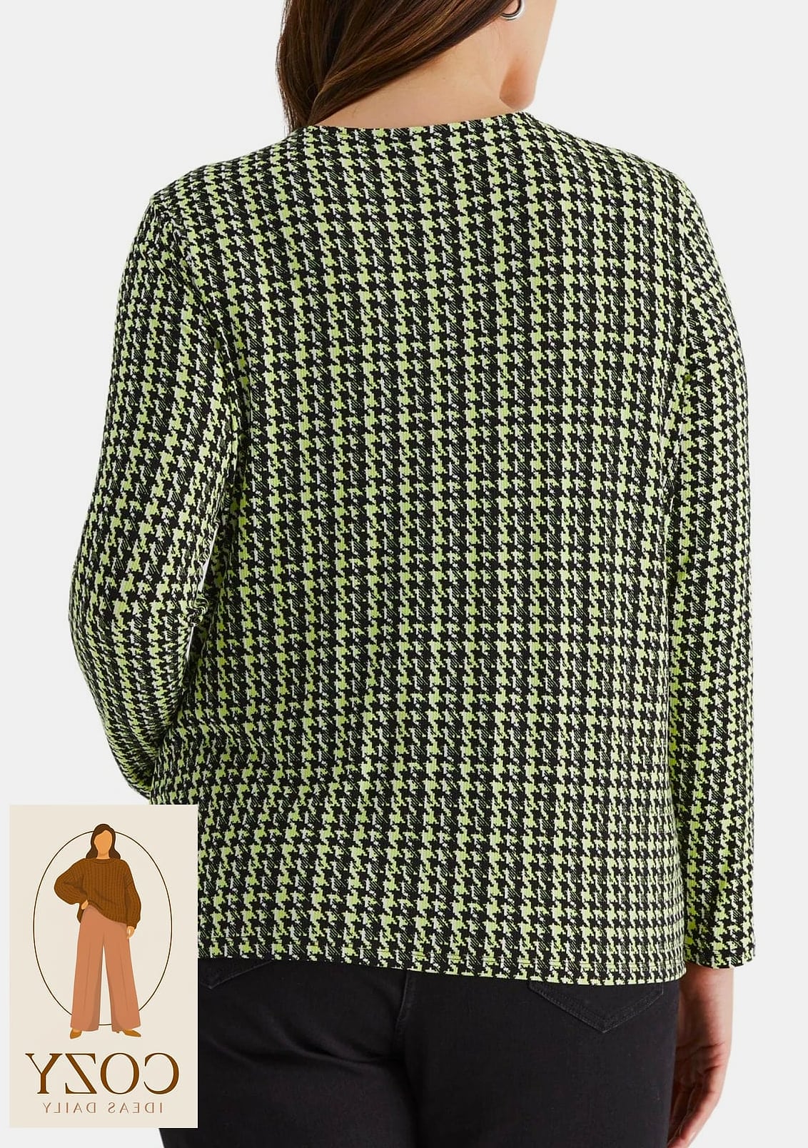 The Houndstooth Print Everywhere Look