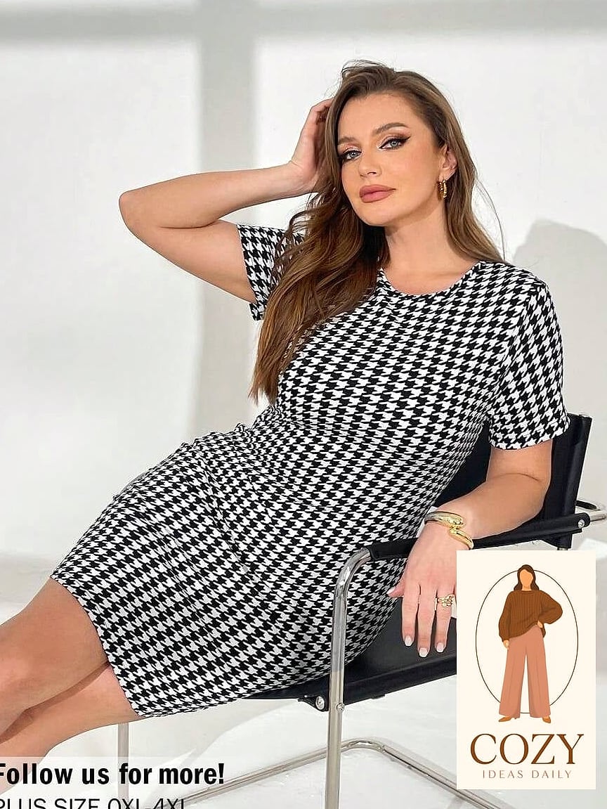 Houndstooth Print Pieces