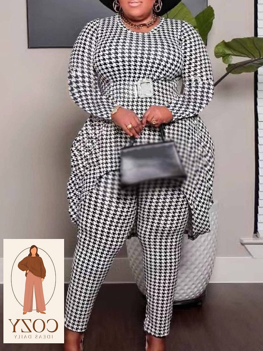 The Houndstooth Statement Piece