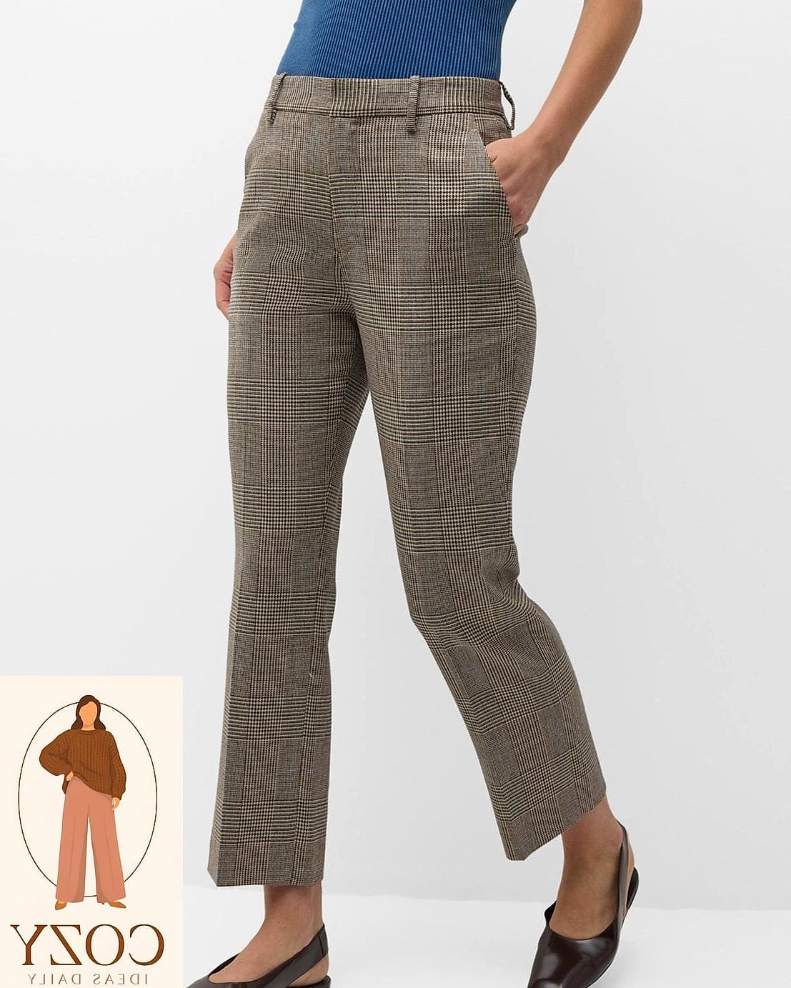 Houndstooth Trousers for Pattern Play