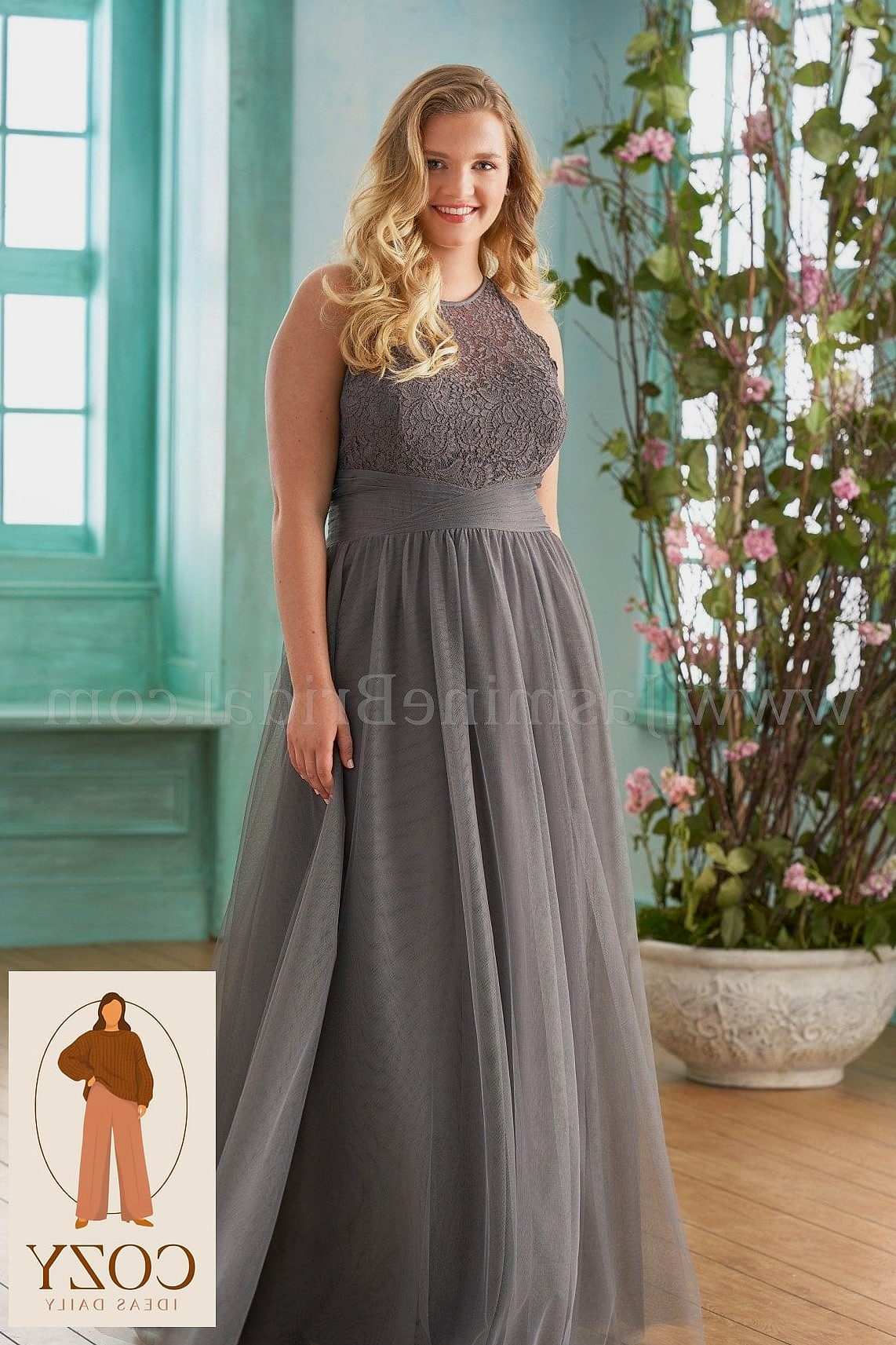 The Illusion Neckline Gown
