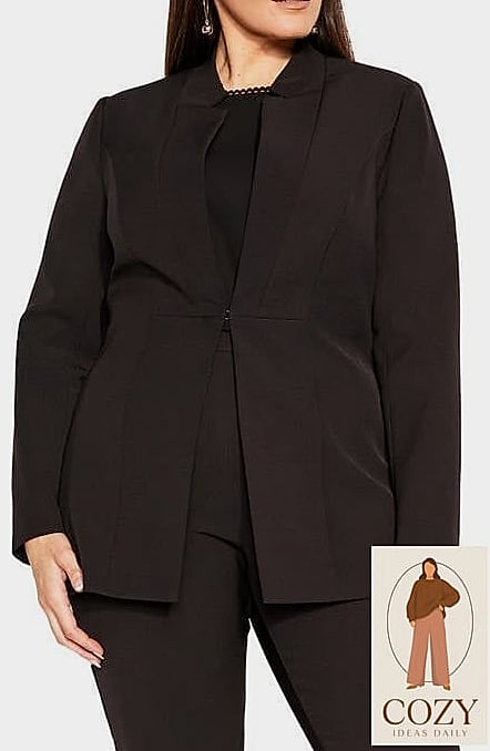A Jumpsuit With a Blazer Layered On Top
