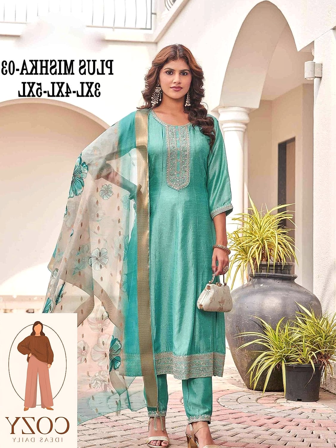 The Layered Dupatta Look