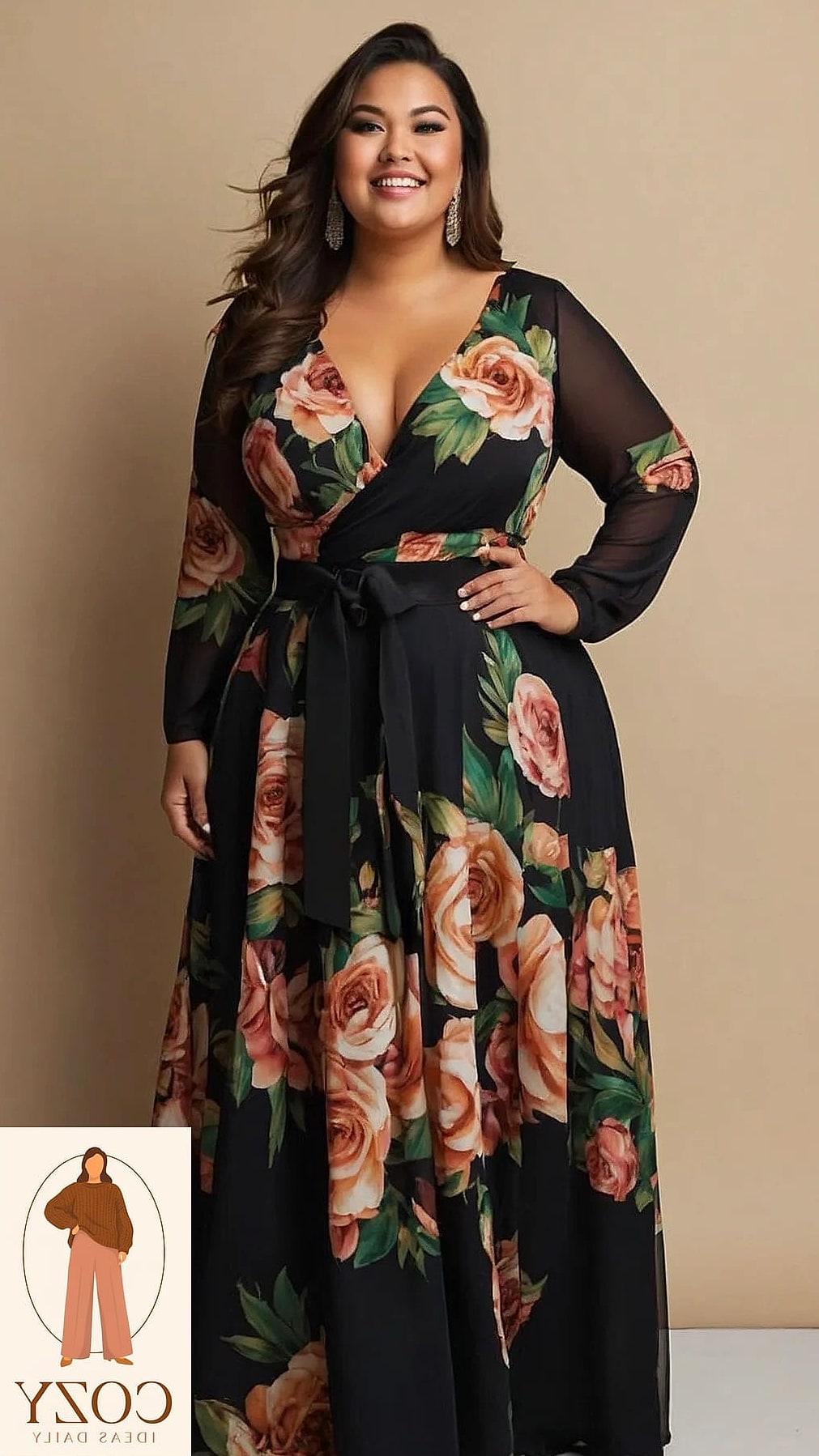 The Maxi Dress With a Front Slit