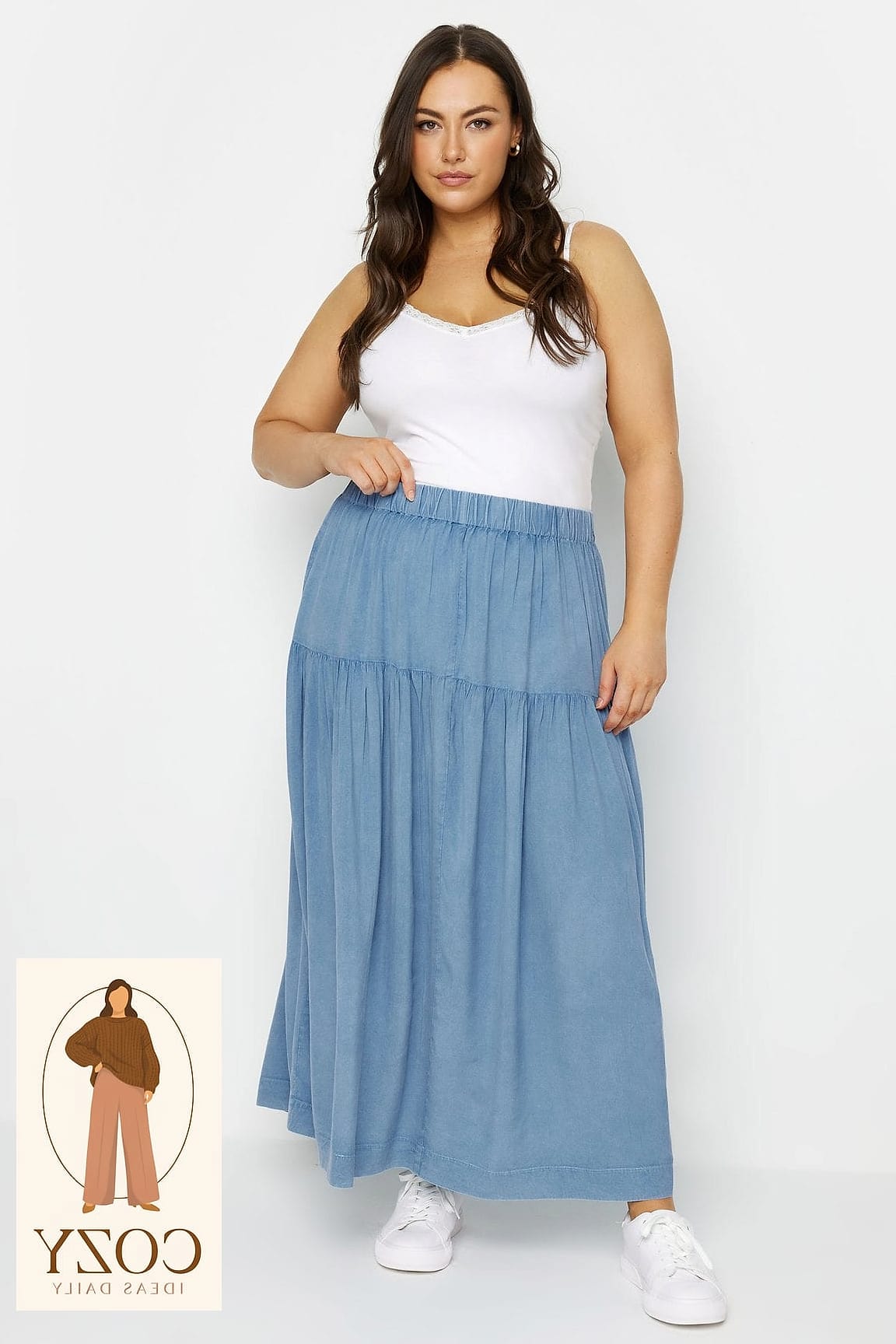 The Midi Skirt and Turtleneck Pairing