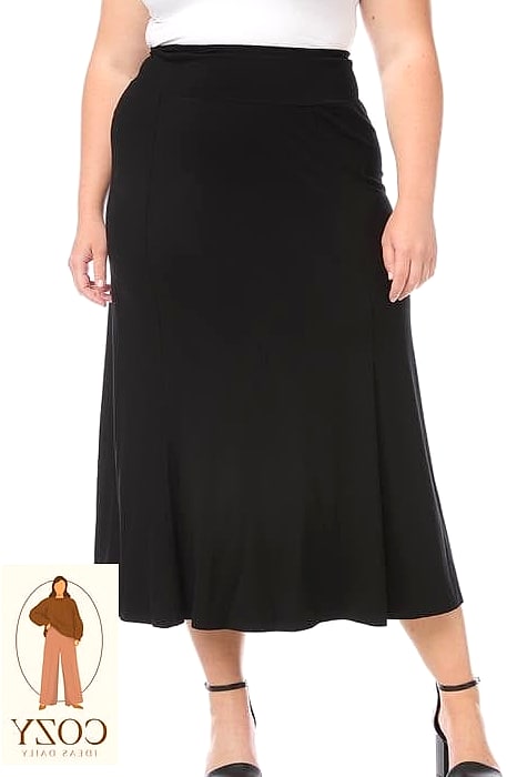 The Midi Skirt and Turtlenek Pairing