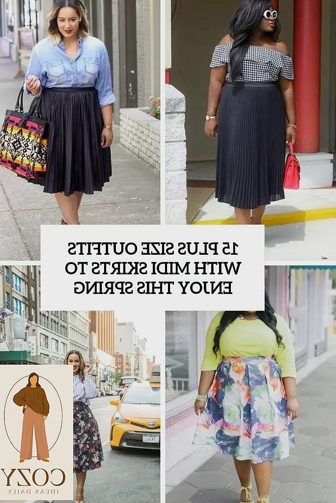 Midi Skirt And Crop Top For Warmer Days