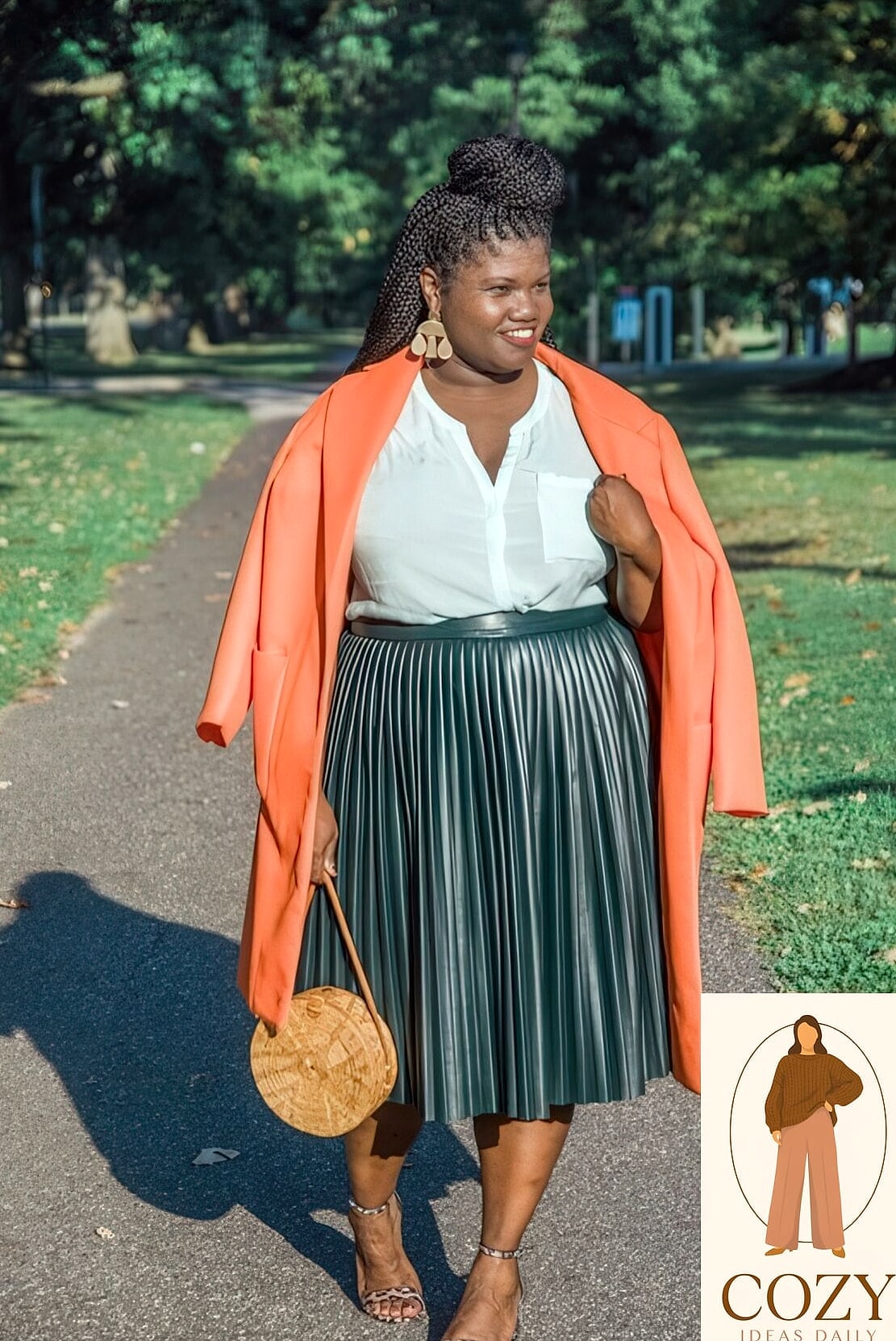 Midi Skirt and Crop Top Combo