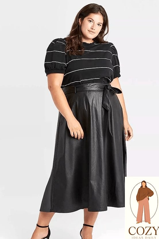 27 Plus Size Clothing For Women That Will Transform Your Look 9 Midi Skirts For Effortless Elegance