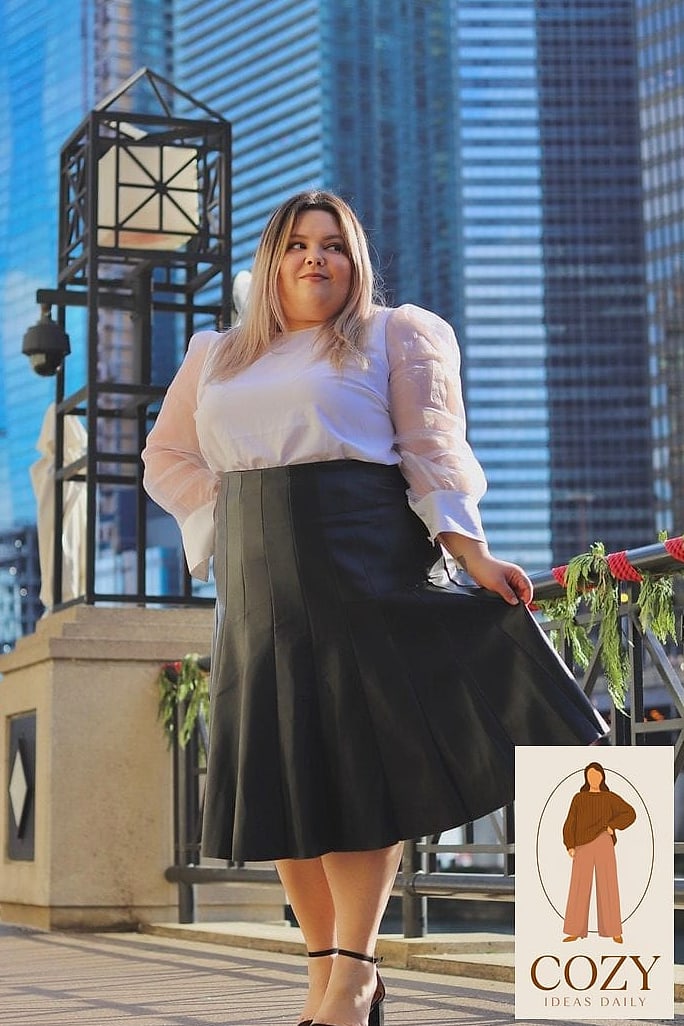 Midi Skirts With Ankle Boots