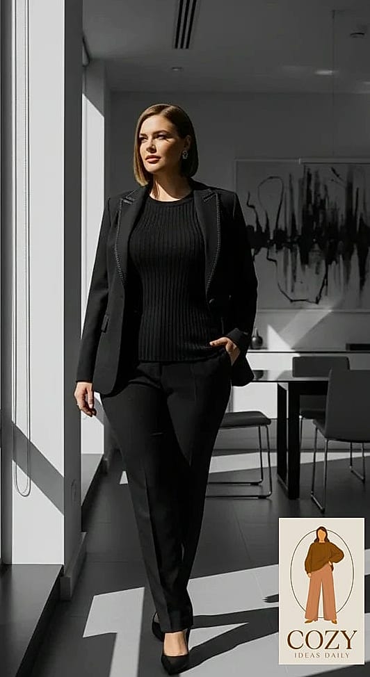 The Monochrome Office Moment